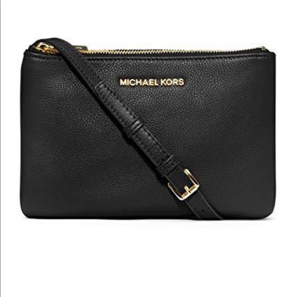 Micheal Kors Black Crossbody Purse